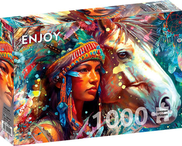 Enjoy Puzzle - Wild Spirit - 1000 Teile Puzzle - Nur CHF 19.90! Jetzt kaufen auf fluxed.ch